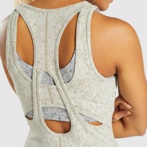 NWT Gymshark Fleur vest khaki